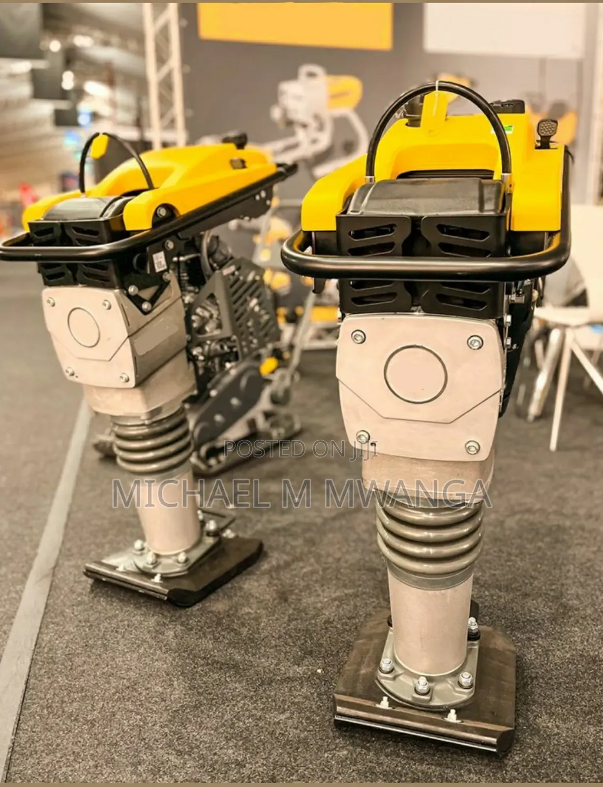Force Amplified Tamping Rammer