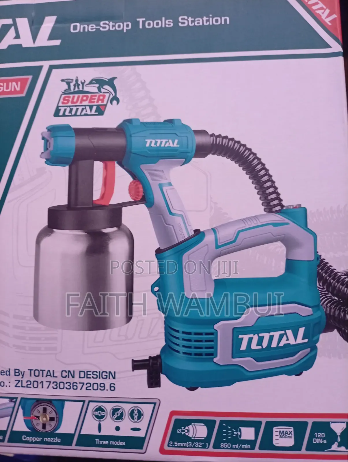 Industrial 550 Watts Total Spray Gun Machine/Total Spray Gun