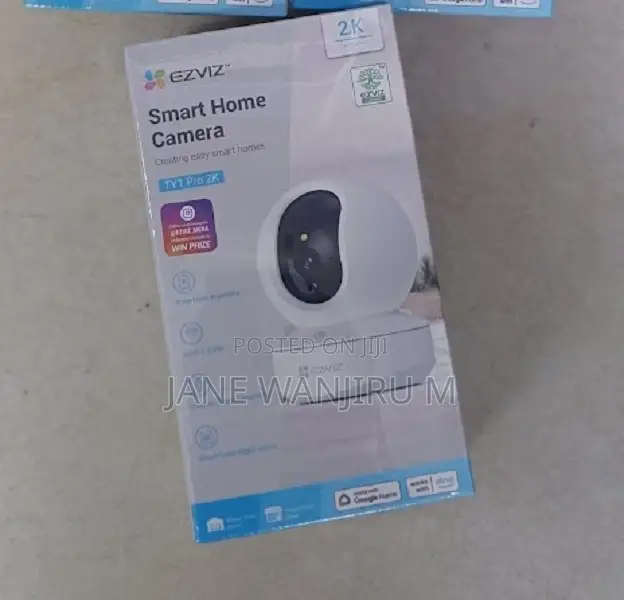 Ezviz Ty1 Smart Wi-Fi Pan Tilt 1080p Camera- Nanny Camera