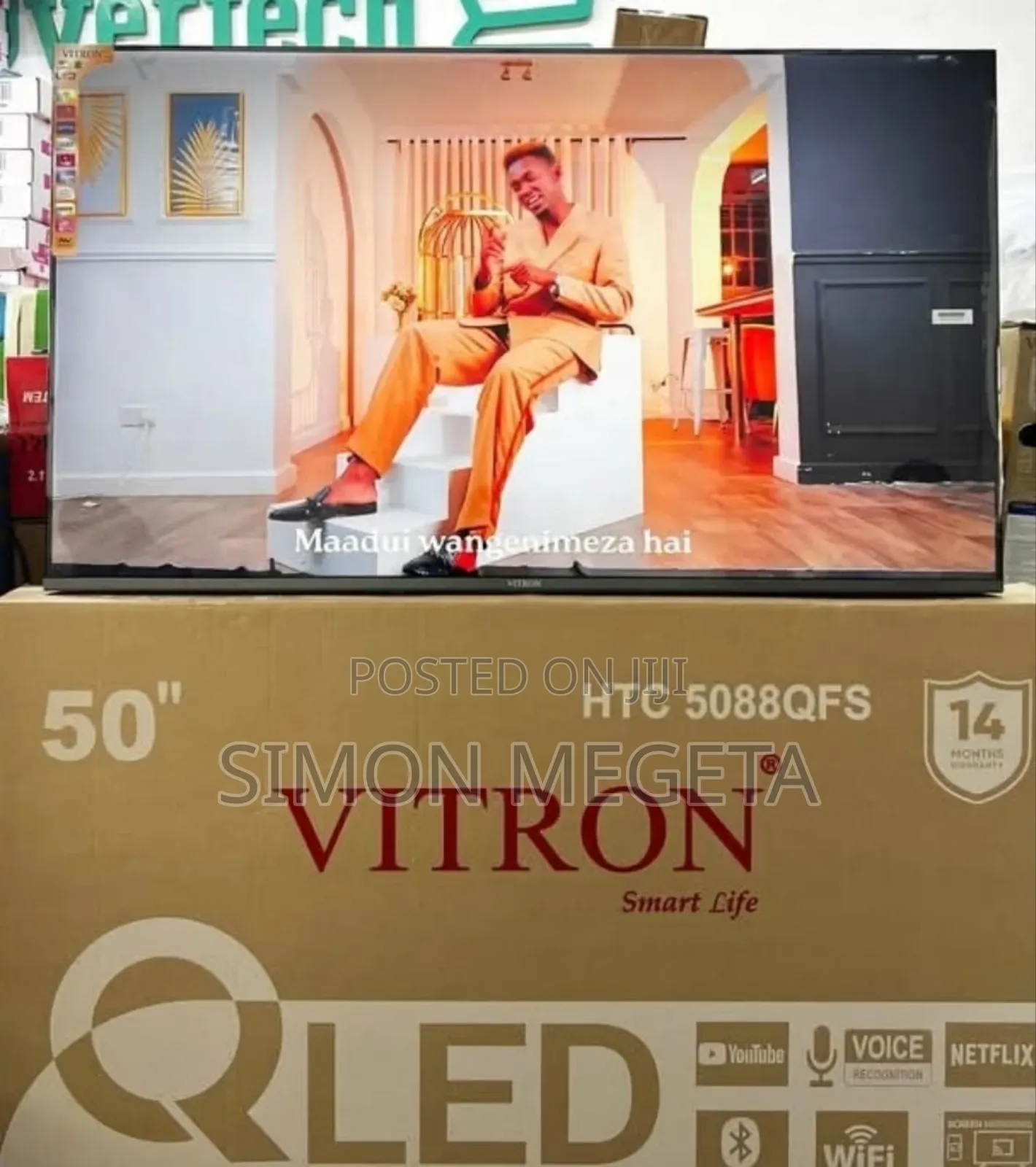 50 Inch Qled Vitron Tv 5088qfs