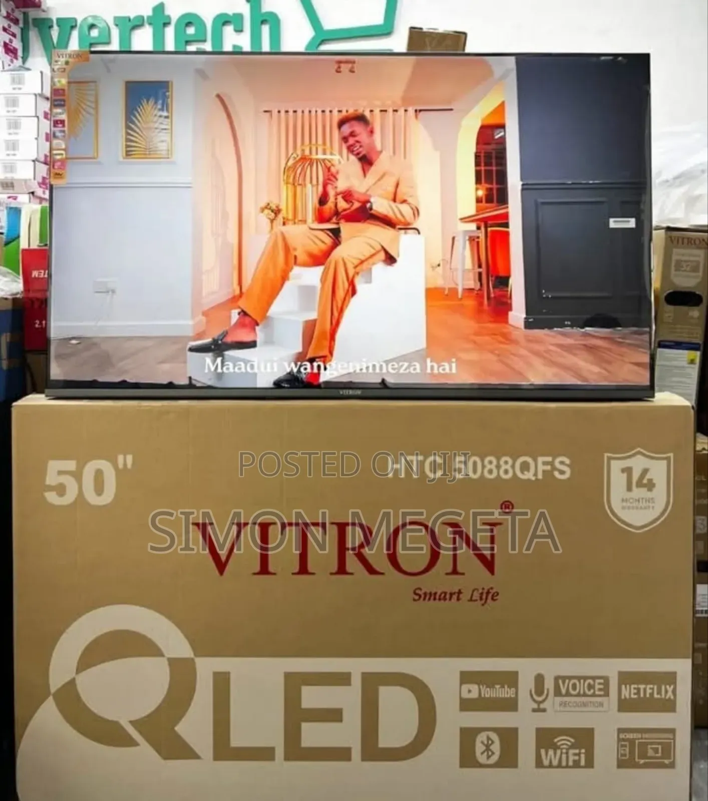 Showmax, Youtube 50 Inch Qled Vitron Tv