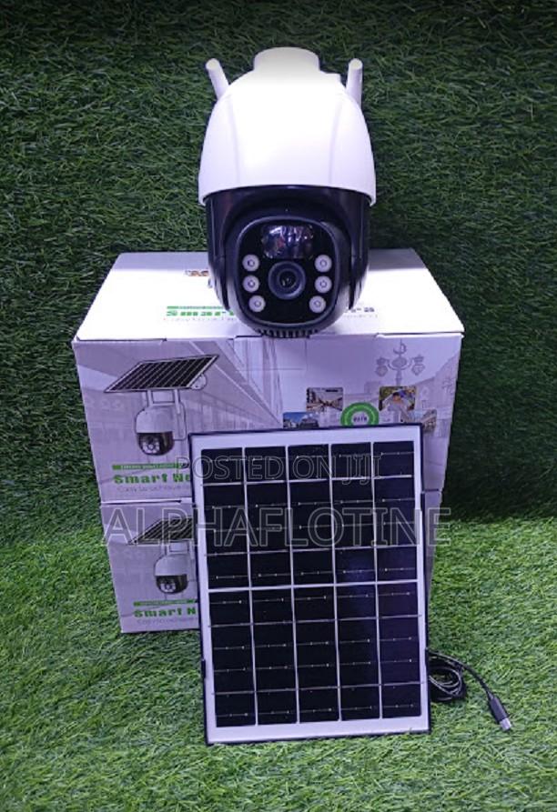 High-Quality Abs Plastic, Ip66 Wetherproof4g Solar PTZ Security Camera - main view
