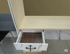 Office Desk : 1.8m Modern Wooden Office Reception Desk