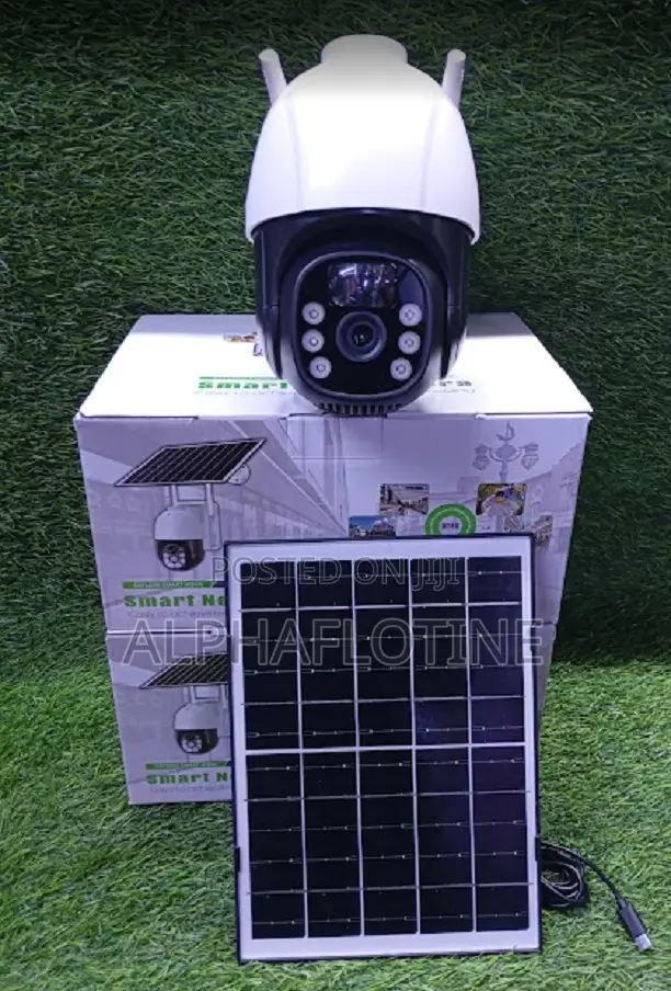 V380 Single Lens 4g Solar PTZ Camera Home Security