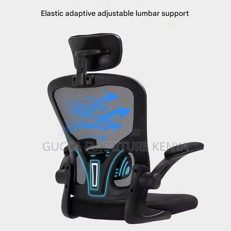 Modern Mesh Ergonomic High-Back Staff Chair