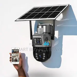 Peace of Mind 12mp 4g PTZ Rotating Dual Lens Solar Security Camera
