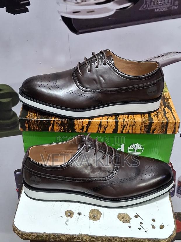 Timberd Casual in Coffee and White Colourway - main view