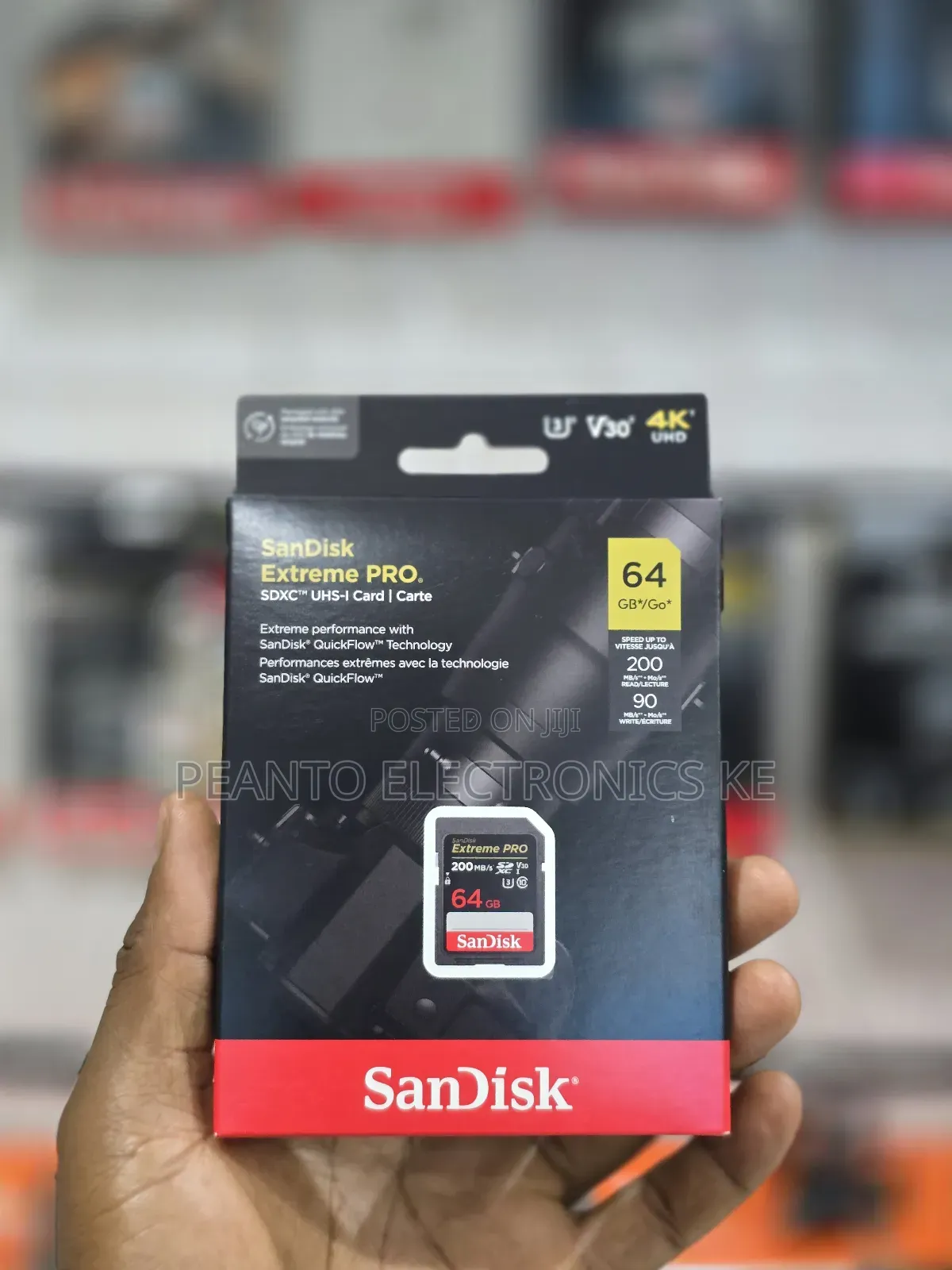 Sandisk 64gb 200mbps Extreme Pro Uhs-i Sdxc Memory Card
