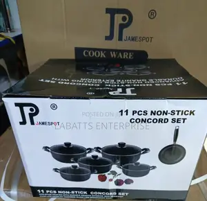 11- Pieces Heavy Duty Jp Non Stick Cookware Set
