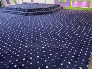 Blue Dotted Carpet Blue Dotted Carpet for Large Spaces