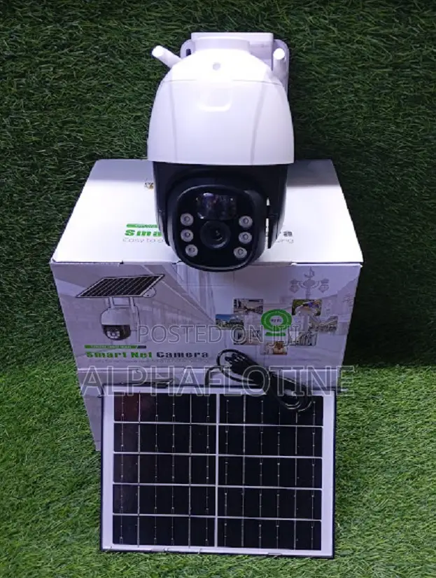 V380 Single Lens 4g Solar PTZ Camera Perfect for Rural /Remote Areas