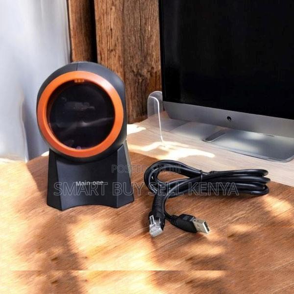 Quality Ensured 1d/2d Desktop Table Mount Barcode Scanner Reader