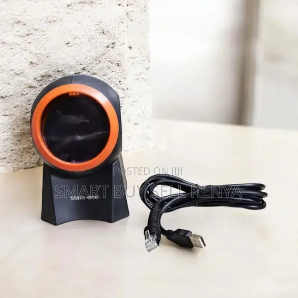 Easily Mountable 1d/2d Desktop Table Mount Barcode Scanner Reader
