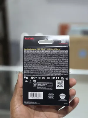 Sandisk 256gb Extreme Pro Uhs-I SDXC Memory Card 200mbs