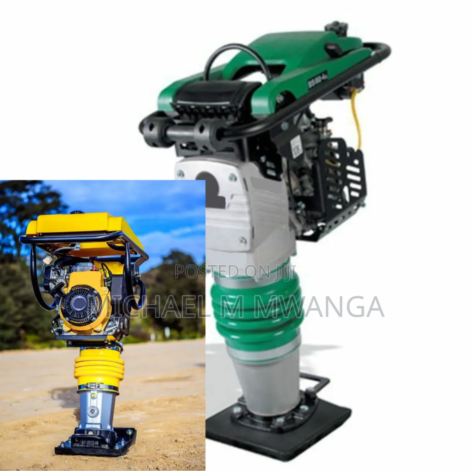 Mechanically Advanced Tamping Rammer