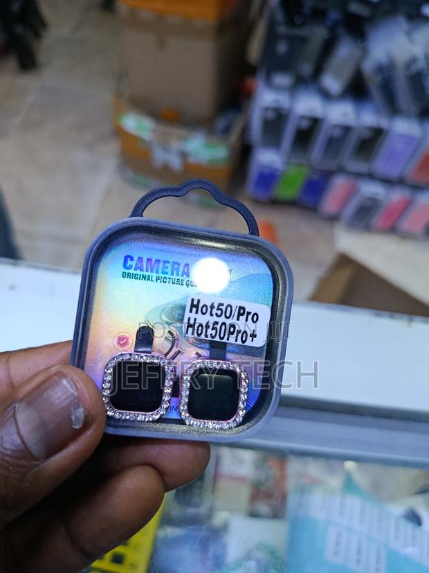 Kiltr Glitter Camera Lens Protector for Infinix Hot 50 Pro - main view