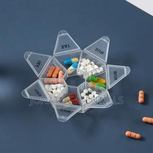 7 Day Weekly Pill Box Organizer Medication Reminder Dispenser - thumbnail 2