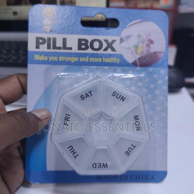 7 Day Weekly Pill Box Organizer Medication Reminder Dispenser - thumbnail 3