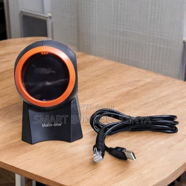 Windows Compatible 1d/2d Desktop Table Mount Barcode Scanner Reader - main view