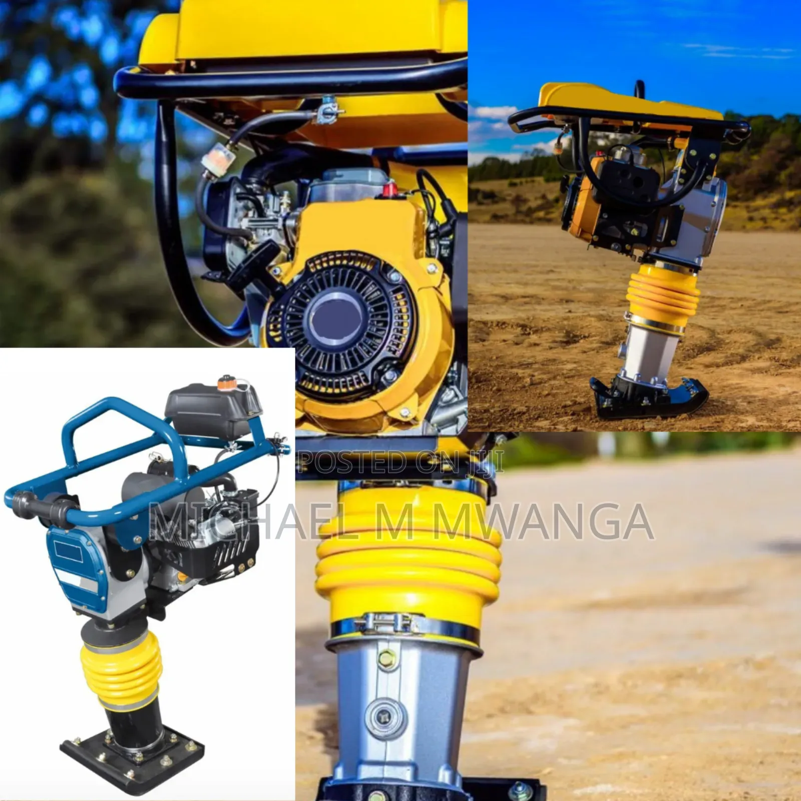 Functionality Enhanced Tamping Rammer