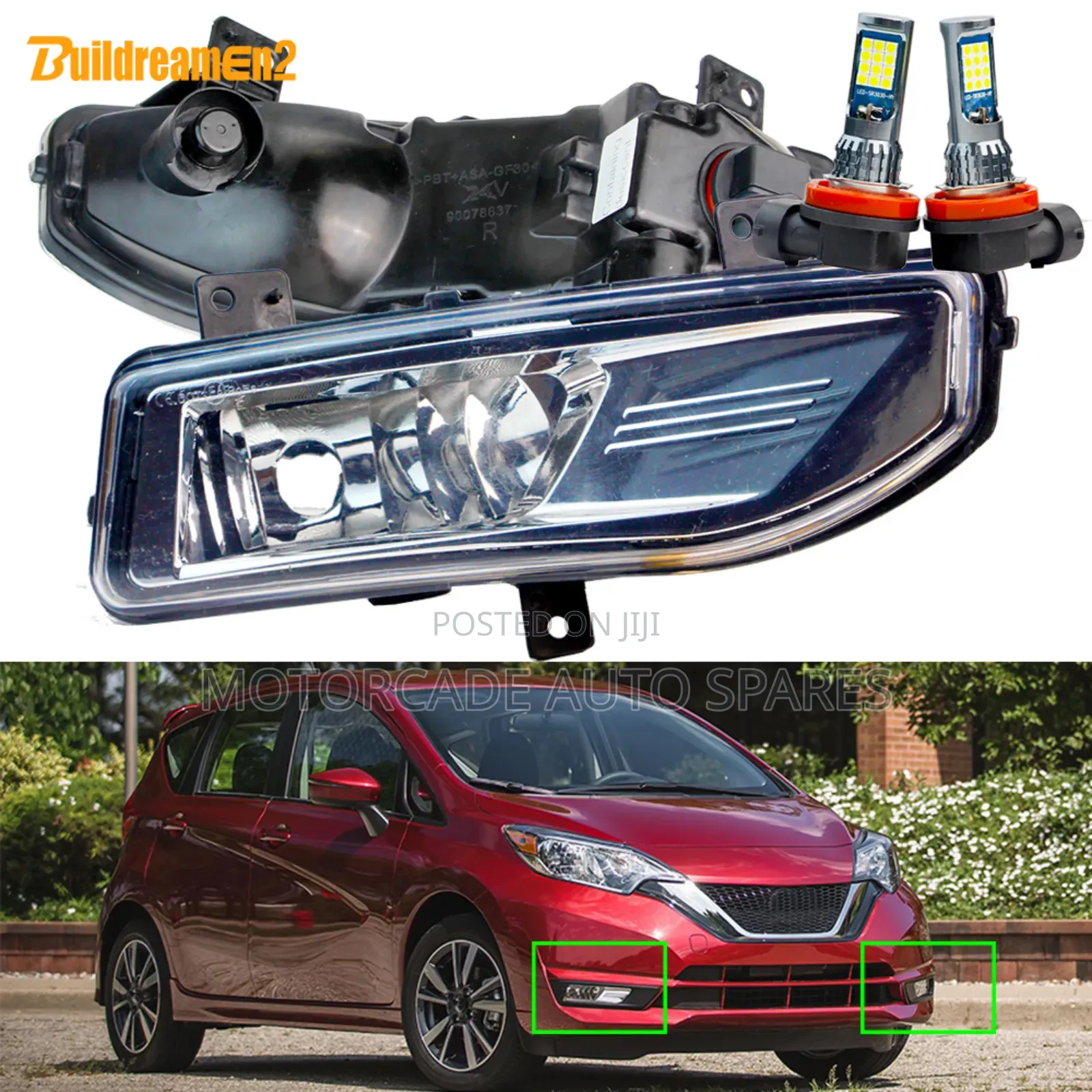 Nissan Note 2018 Fog Lights
