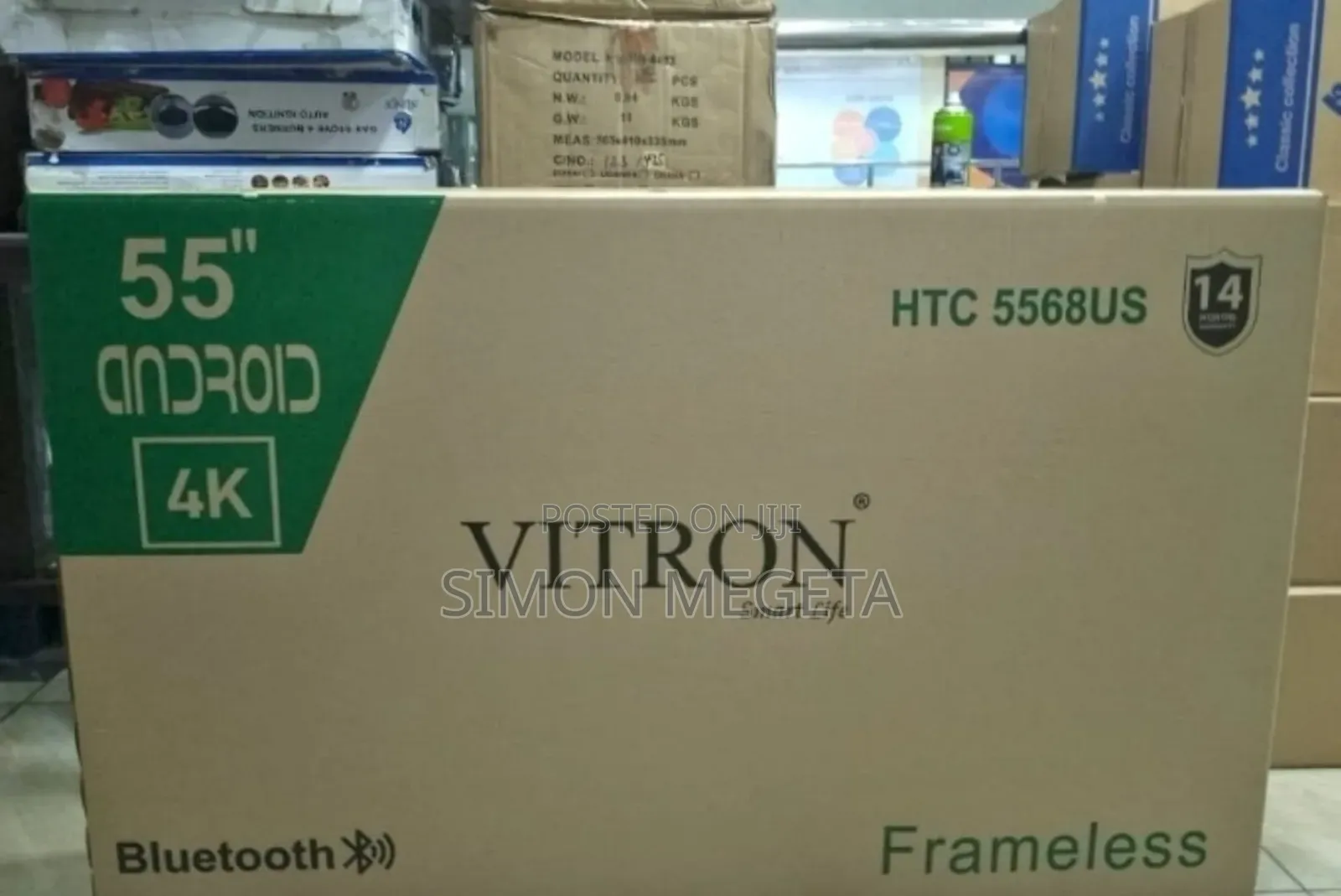 Youtube 4 K Vitron Android Television