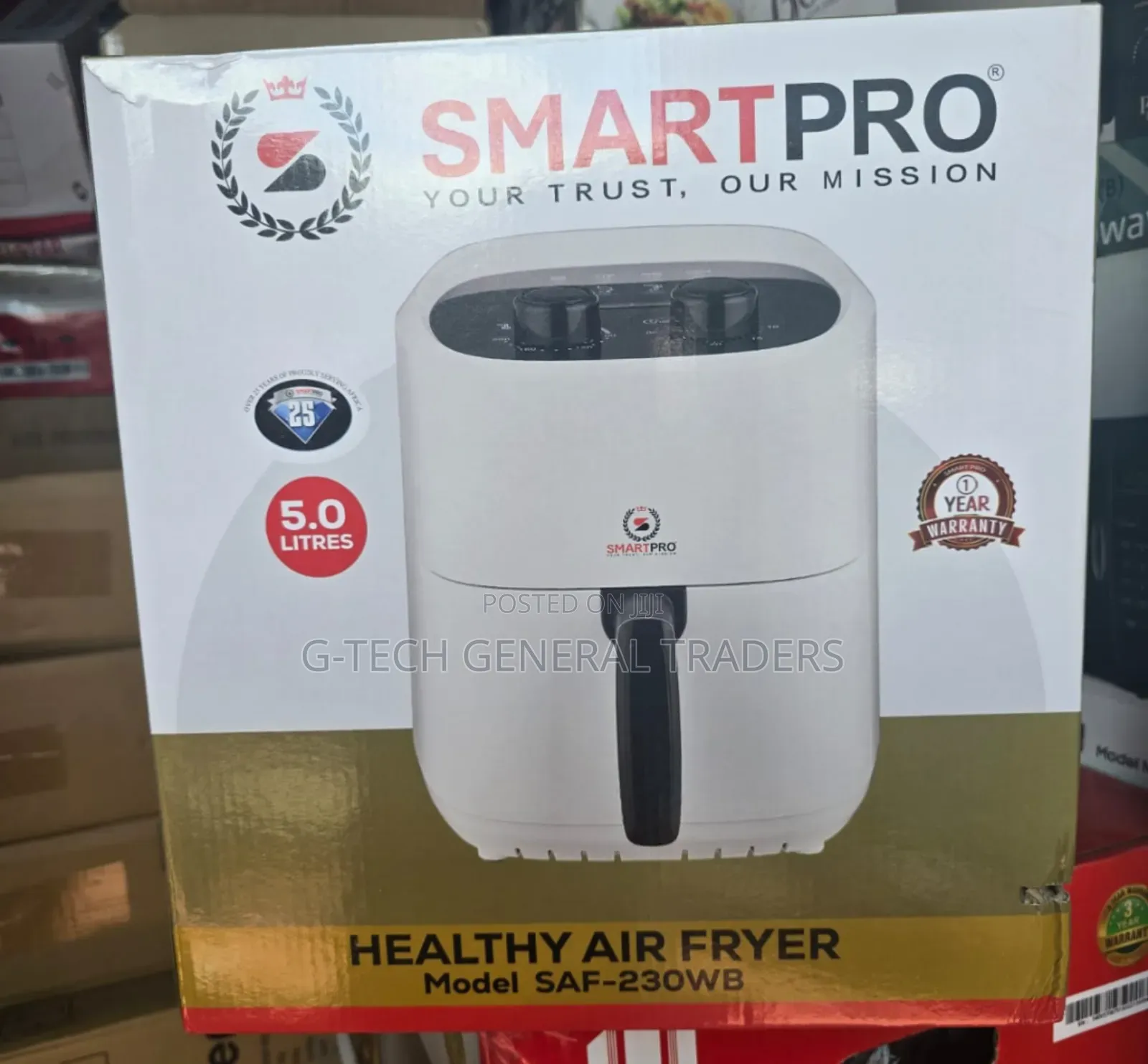 Smartpro 5l Energy Saver Manual Oil-Free Air Fryer