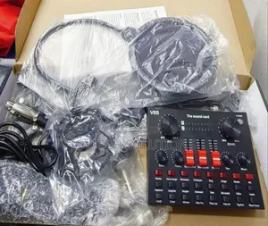 V8s Sound Card Condenser Microphone