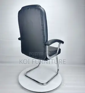Office Chair : Executive Leather Visitor Chair