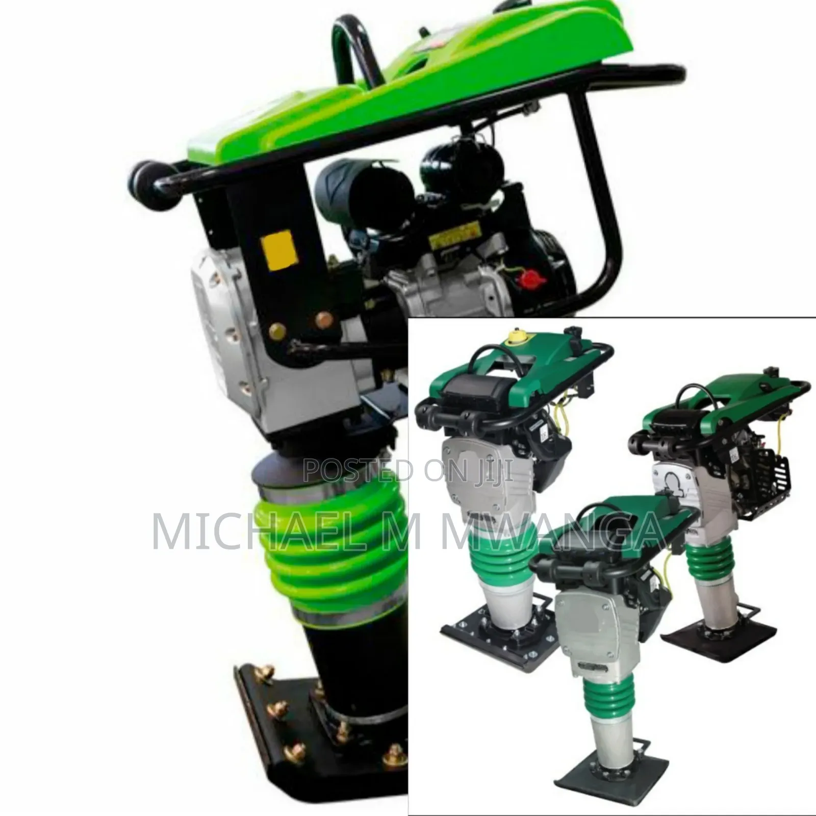 Impact Stabilized Tamping Rammer