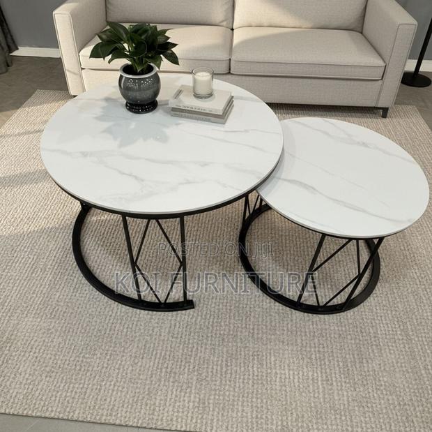 Coffee Tables : Set of Two Modern Nesting Coffee Table - thumbnail 9