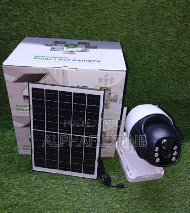 V380 Single Lens 4g Solar PTZ Security Camera-3mp