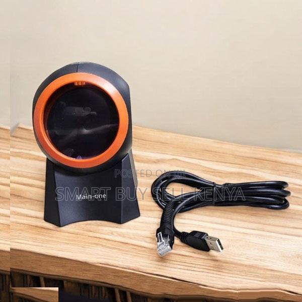 Wide Scanning Angle 1d/2d Desktop Table Mount Barcode Scanner Reader