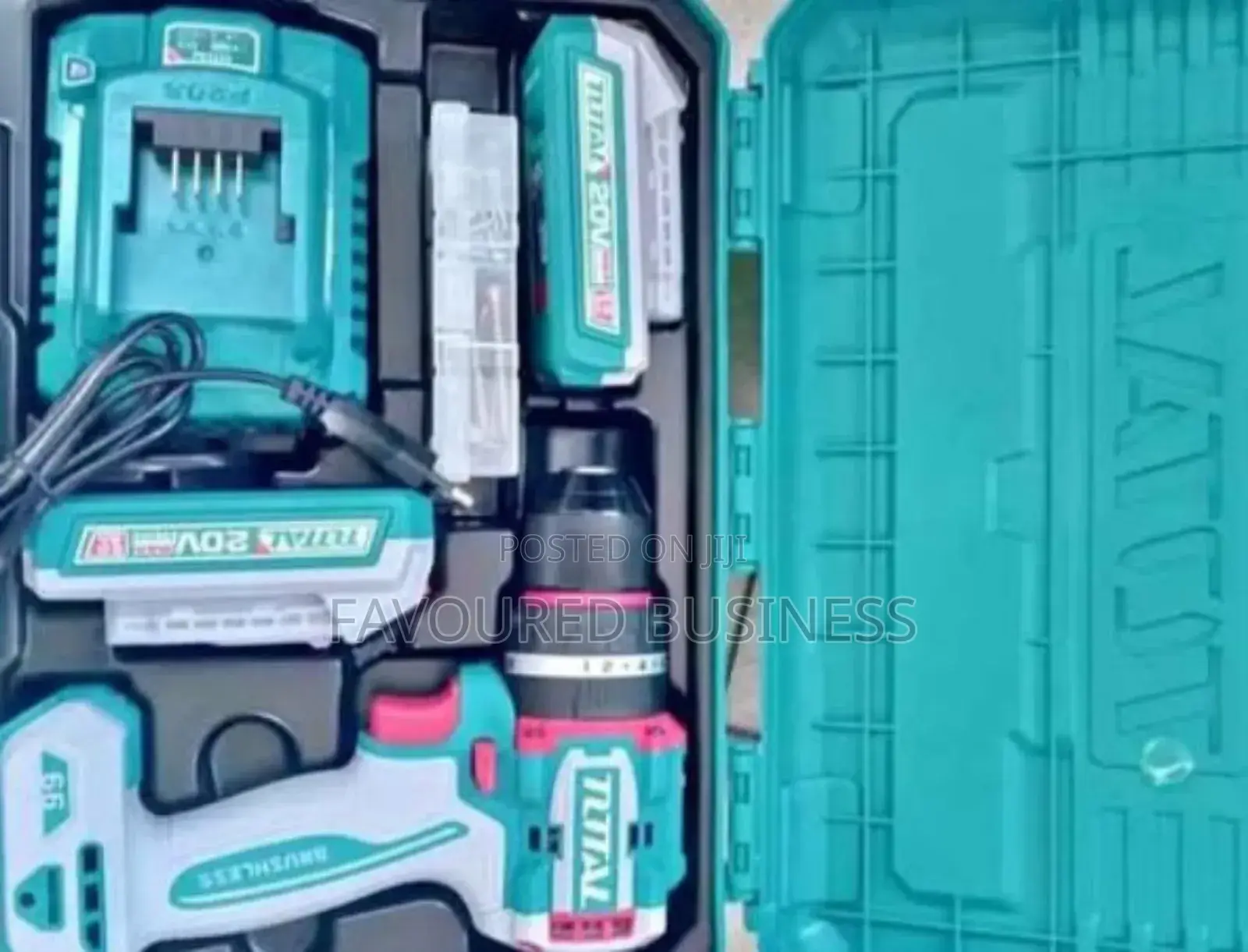 Industrial Total 20v 96nm/Brushless Cordless Impact Drill