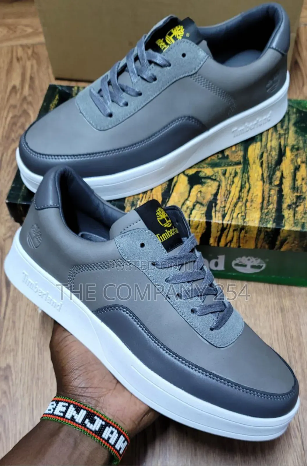 Quality Leather Casual Rubber Sole Men Timberland Smart Casual
