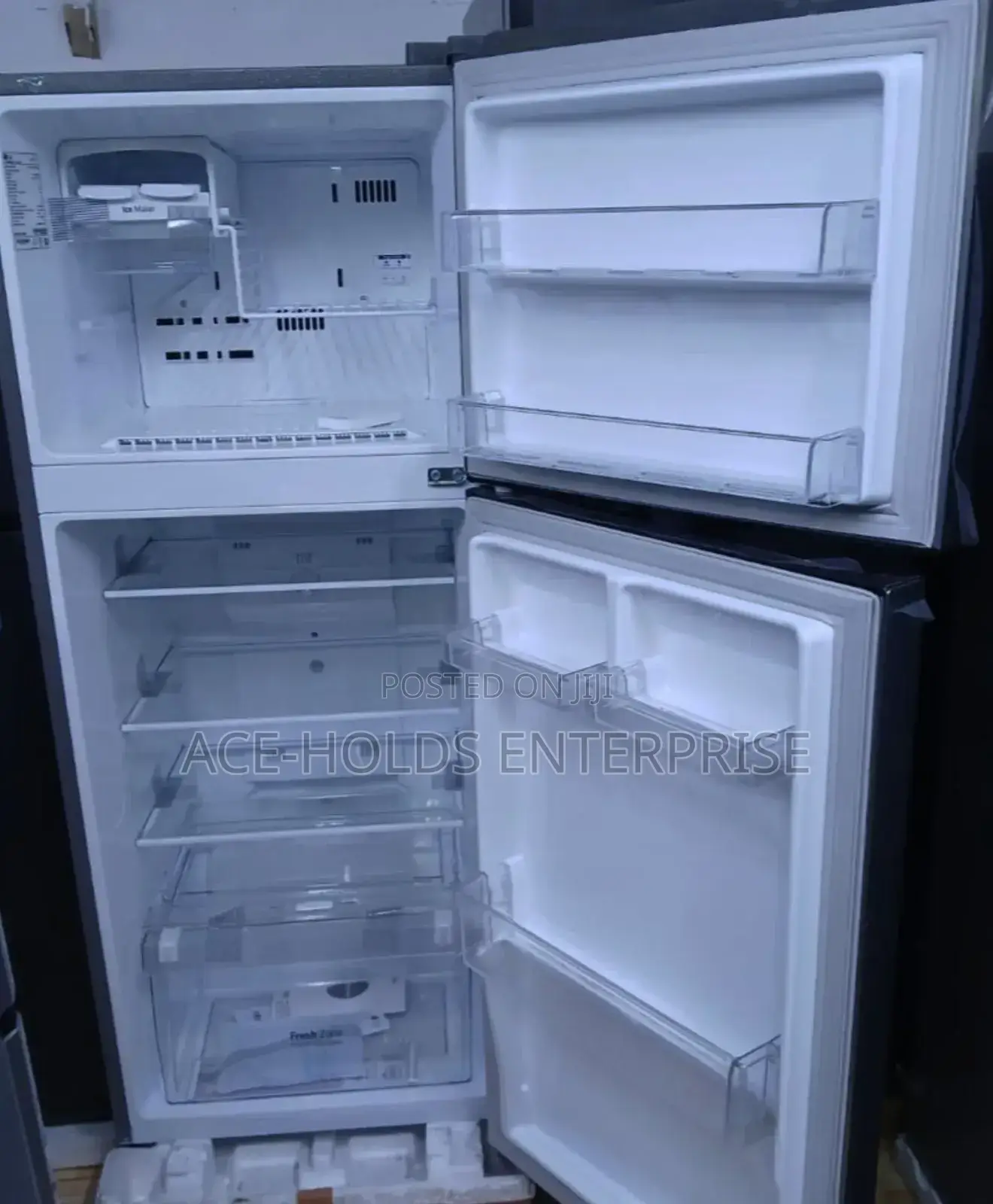 Lg 234 Litres Double Door Fridge (Gl-C252slbb) Top Freezer
