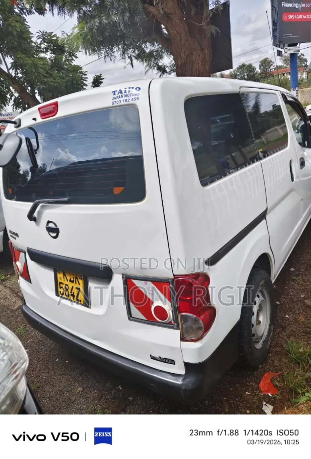 Nissan NV200 S 2016 White