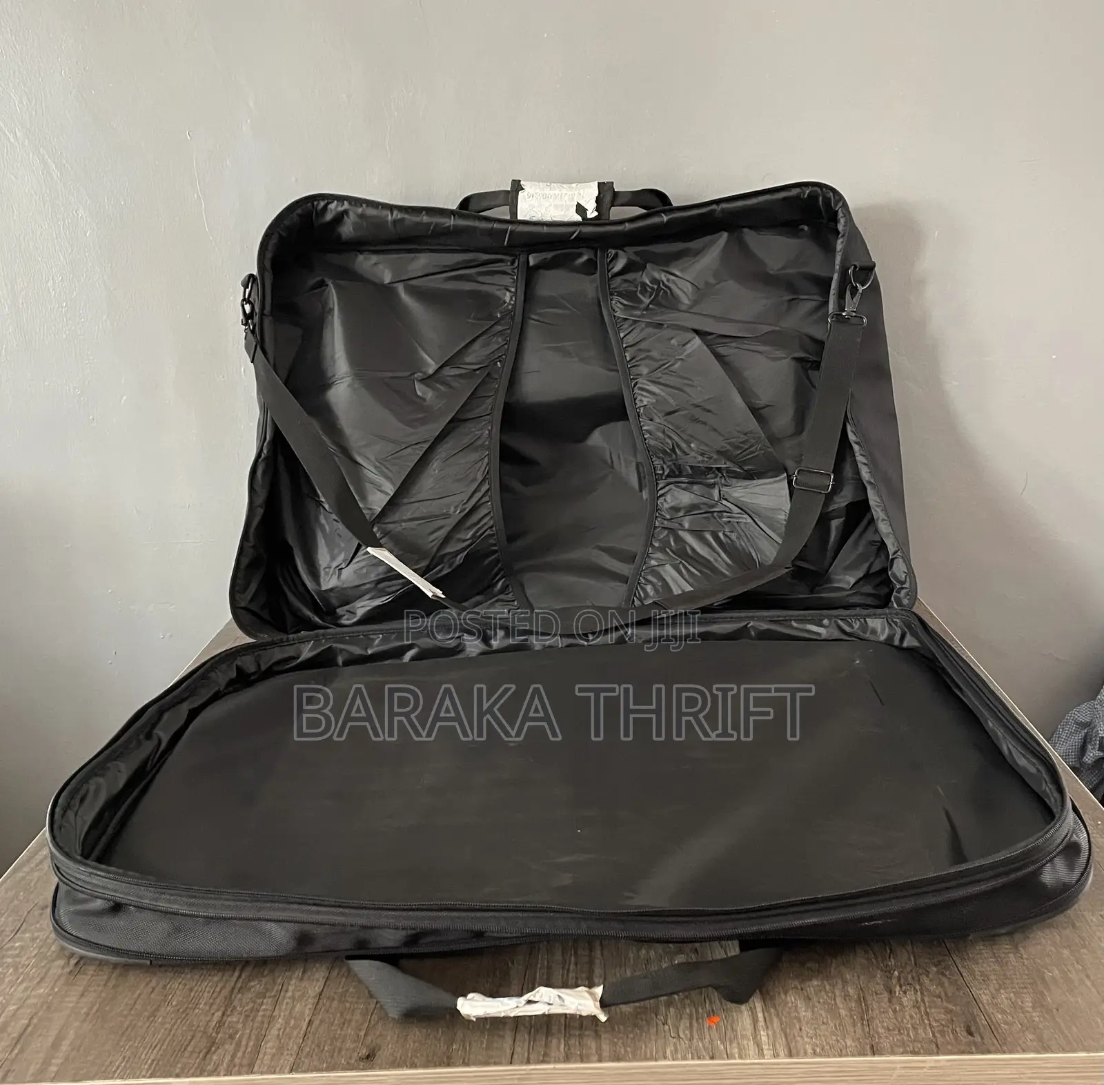 Black Baby Jogger Single Universal Carry Bag (With Shoulder Strap )