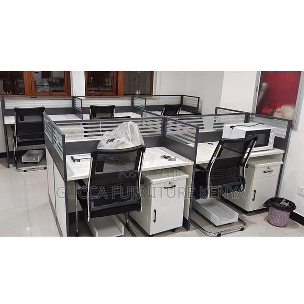 4-Seater Imported Office Modular Workstation - thumbnail 3