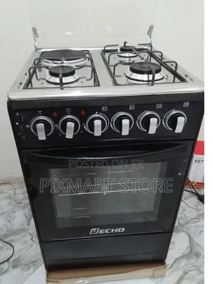 Decho 50x55 3+1 Gas Electric Cooker With Electric Oven