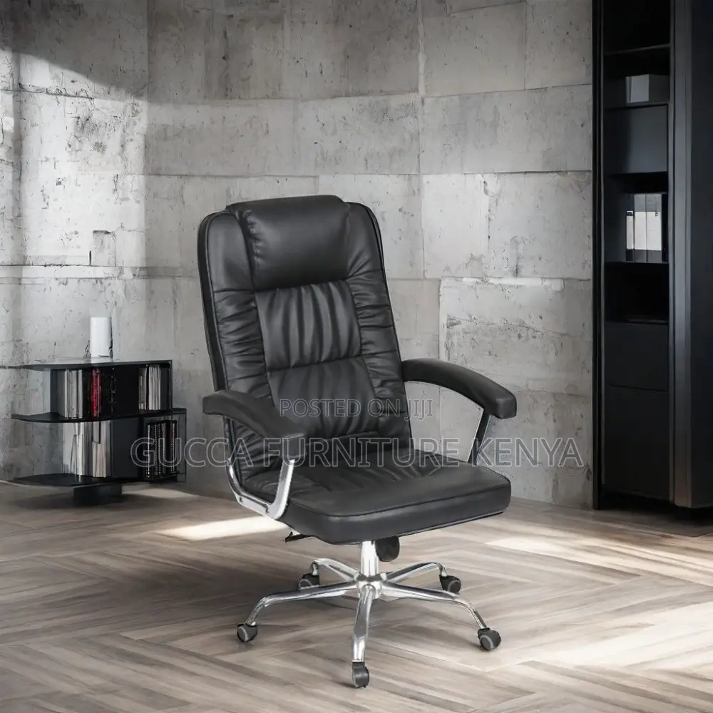 Executive Leather Adjustable Office Computer Chair