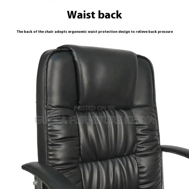 Executive Leather Adjustable Office Computer Chair