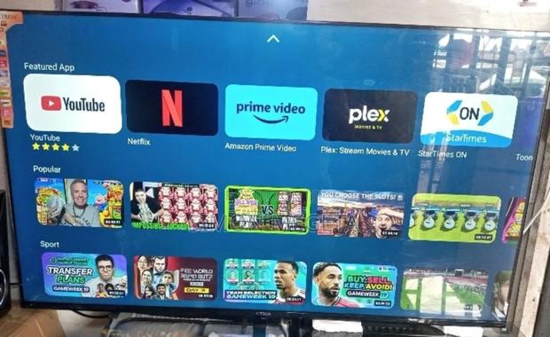 Frameless 4 K Vitron Android Television