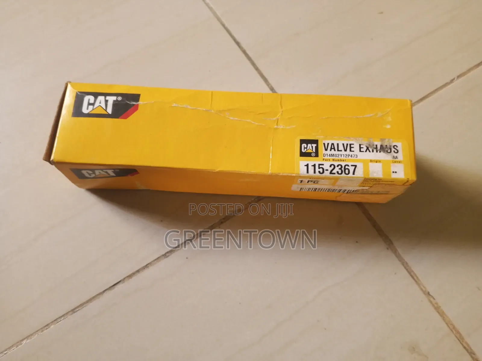 The Item Shown Is a Genuine Caterpillar 115-2367 Exhaust Valve