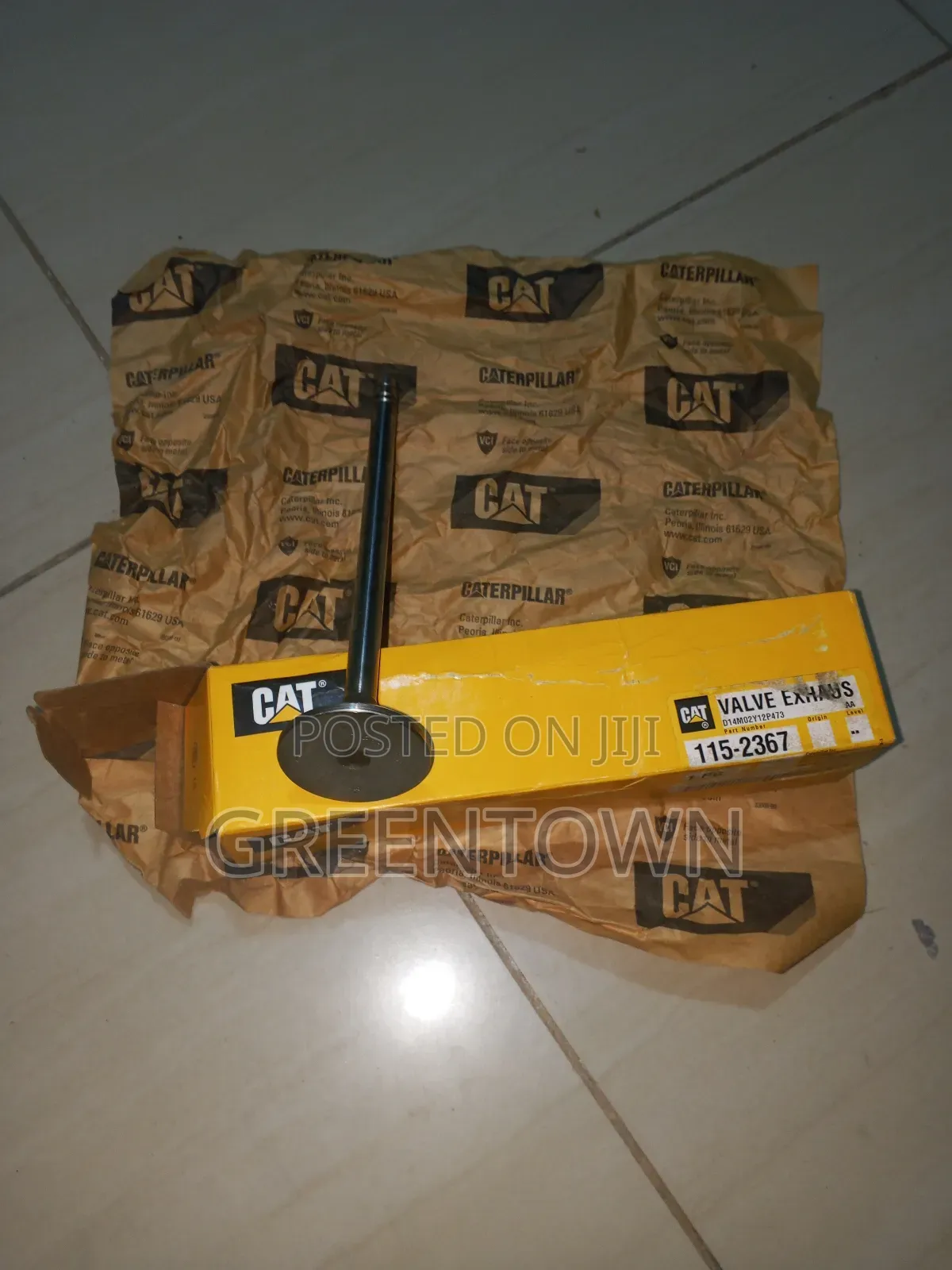 The Item Shown Is a Genuine Caterpillar 115-2367 Exhaust Valve