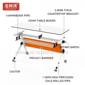 Office Table; 1200mm Portable Conference Office Table