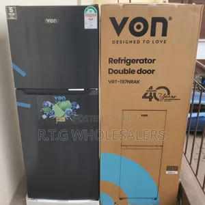 Von TMF VRT 197l No Frost Refrigerator Dark Inox