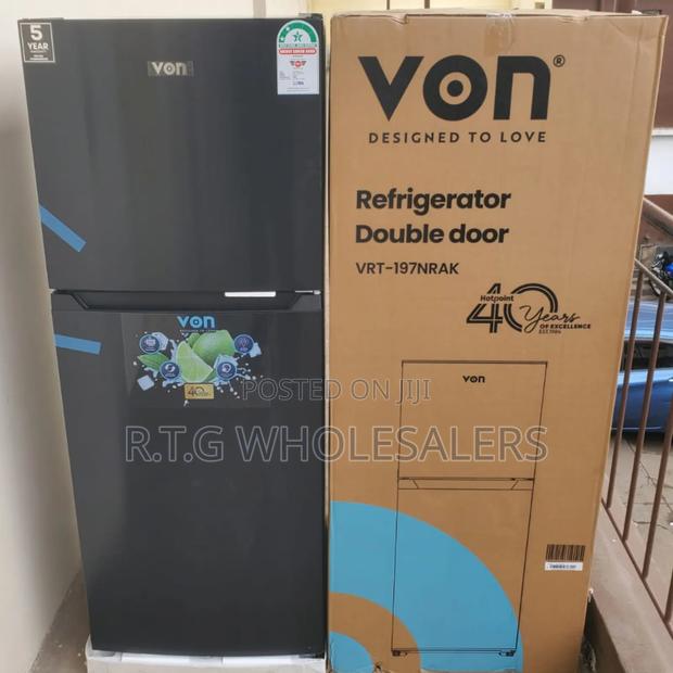 Von TMF VRT 197l No Frost Refrigerator Dark Inox