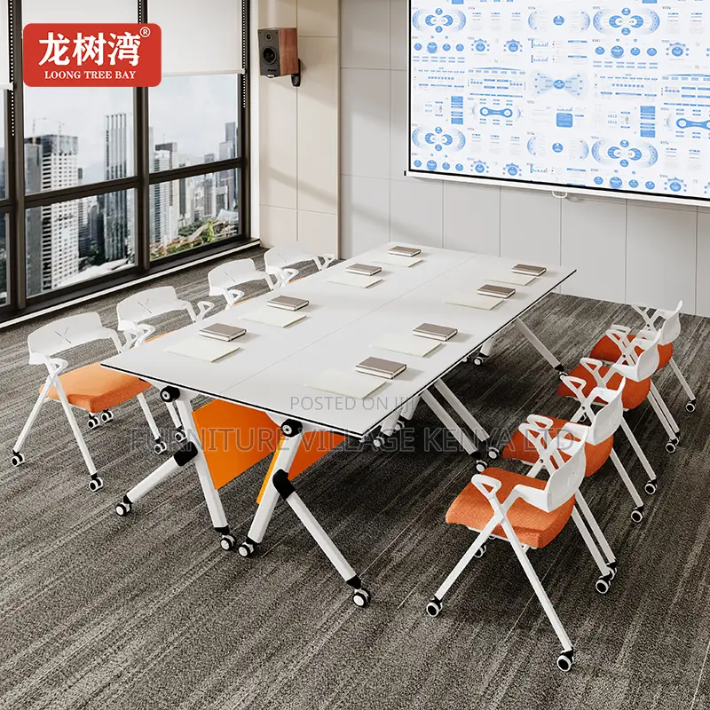 Office Table; 1200mm Portable Conference Office Table
