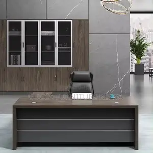 Executive 1800mm L-Shaped Imported Office Desk